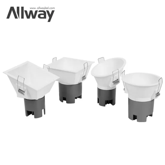ALLWAY 10W Aluminium Recessed LED Downlight Spotlights for Indoor Home - New Style Factory
