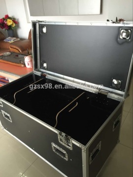 empty plywood case with divider