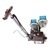 Small size electronic eyelet buttonhole machine