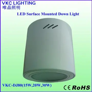 Commercial lights: mall surfaced mounted led downlights COB 20w