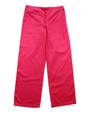 Classic Polyester Cotton Women's Pull-On Uniform Scrub Pants with Drawstring: Your Reliable Choice for Comfort and Style