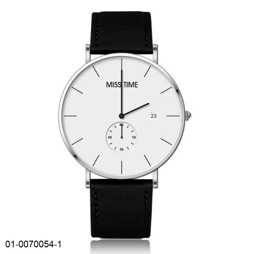 Customize logo stainless steel case water resistance watch