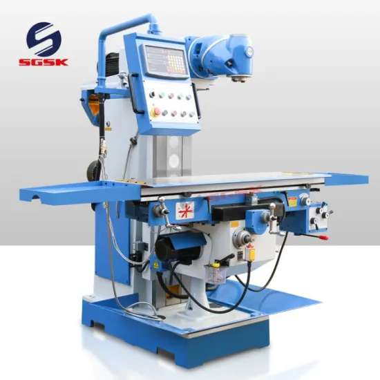 Horizontal and Vertical X6436 Milling Machine with Dividing Head Rotation Table - Hot Sale