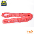 Sling de correas redondas suaves de poliéster 5T de nylon resistente