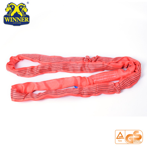 Heavy Duty Nylon Polyester 5T Soft Round Webbing Sling