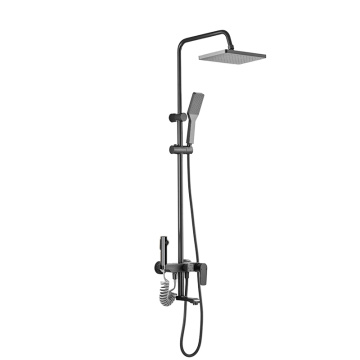 Pressurized Handheld Bathroom Shower Set with Hand Shower