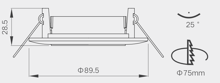 Adjustable Mr16 Fitting