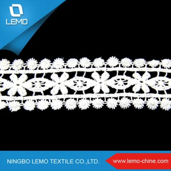 lemo China Lace Market Embroidered Lace For Bridal, Africa Cord Lace