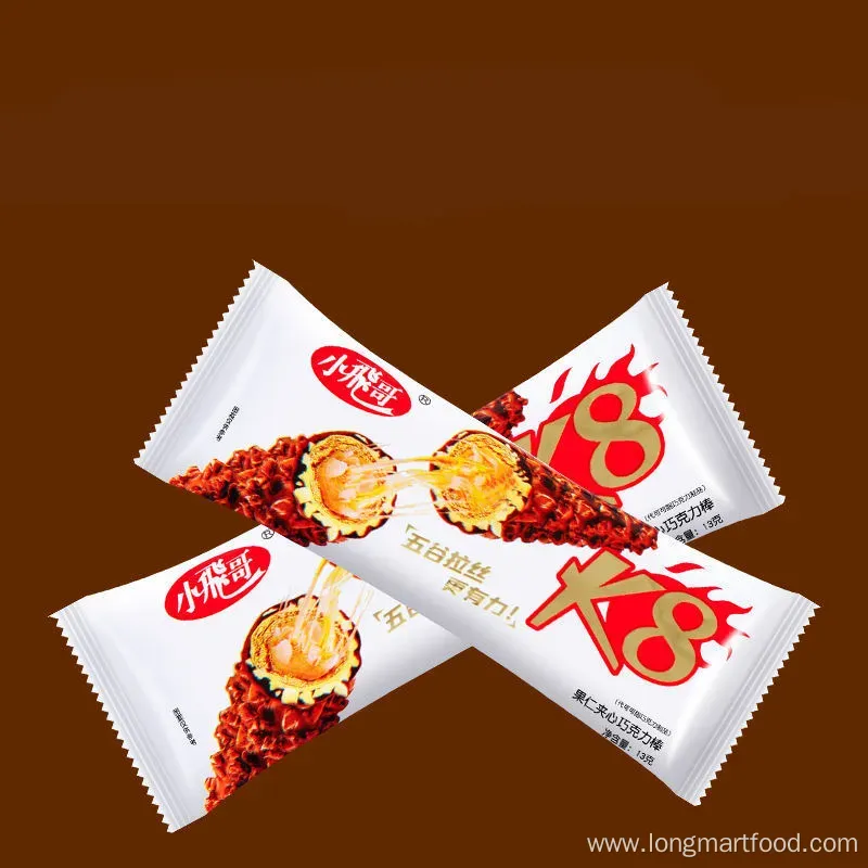 Dark Chocolate Bar with Nuts and Raw Materials