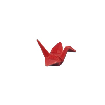 Best Home Decor: Red Thousand Paper Crane Geometric Animals Ceramic