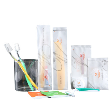 Factory direct sale hotel toiletry kit with tea bags and toiletries hotel toiletry kit for travel