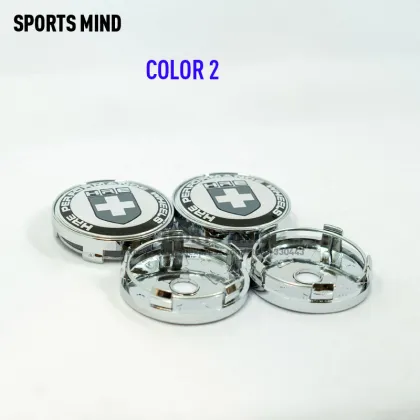 4PCS/lot 60MM Car Wheel Center Hub Caps for HRE Performance Emblem Sticker Car Wheel Center Cap car Styling accessories