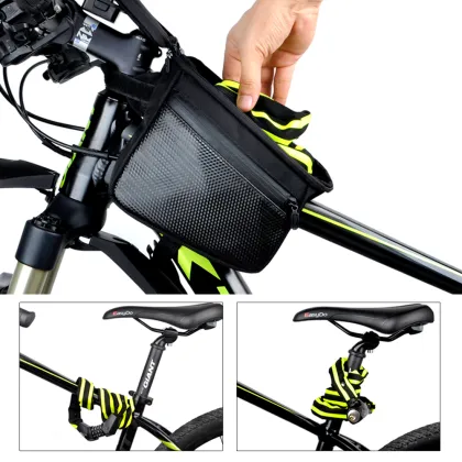 ETOOK Reflective Lock MTB Road Bike Chain Lock - Anti-Theft Bicycle Chain Lock