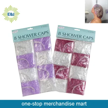 Dollar Items of 8pc Disposable Shower Caps
