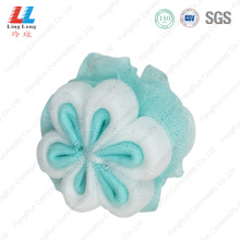 body loofah shower scrubber mesh bath foam sponge