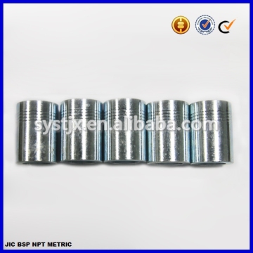 R12 carbon steel hydraulic hose fittings and ferrules