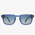 Arrow - Detail Square Acetate Sunglasses