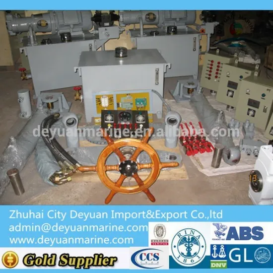 50KN.M Tilt Type Hydraulic Steering Gear System