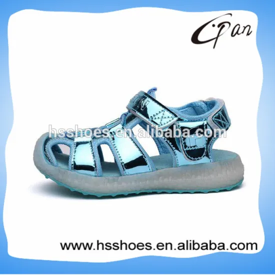 Shiny USB Charging LED Kids Sandals