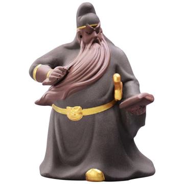 Lucky Ornaments Guan Gong: Wealth Buddha Statue for Housewarming and Decor