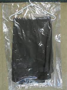 Plastic clothes hanging bag Large transparent clear garment plastic bag storage bag for clothes