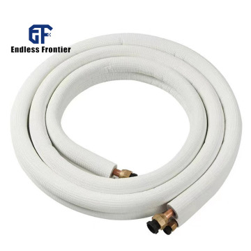 Rubber Insulated Copper Line Set for Air Conditioner Copper Pipe