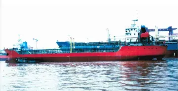 4500 DWT Oil tanker build in 2011