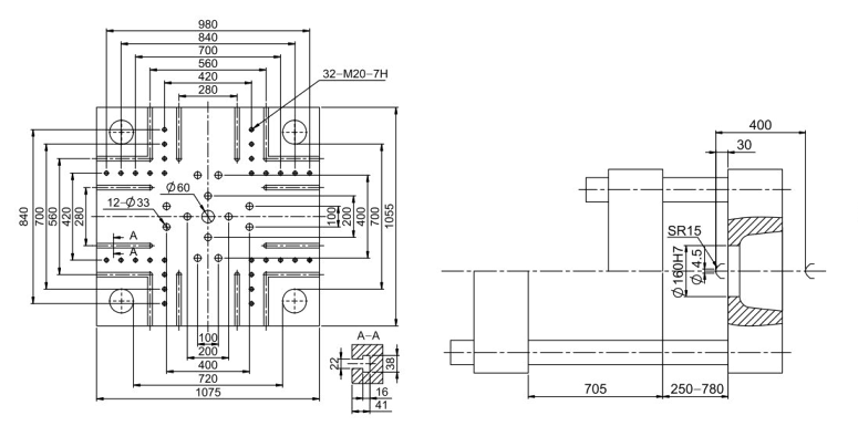 Plastic Injection Molding Machine Size