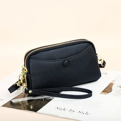 2024 New Soft Cowhide Fashionable Mini Crossbody Bag