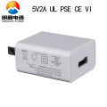 5V2A USB Wall Charger US Plug met UL