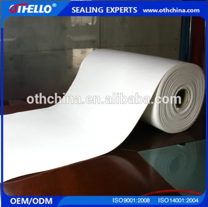 Ceramic fiber wool paper gaskets for refractory