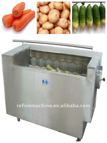 Rhizome vegetable washing machine/vegetable peeling machine