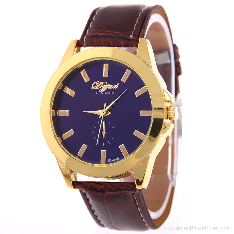 New Arrival Girls Leather Wristband Quartz Watch