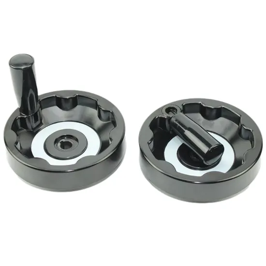 Top-Selling Foldable Black Machine Tool Industry Handwheel Handle
