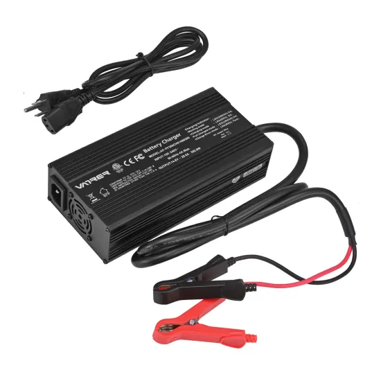 Smart Charger for Lifepo4, Lithium Ion Batteries: 12V & 14.6V, 10A & 20A, Compatible with 100Ah, 200Ah, 300Ah Battery Capacities