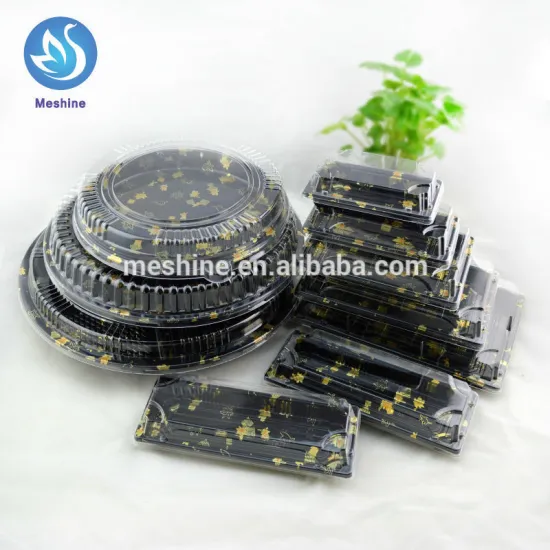 Plastic sushi container/ sushi box to go