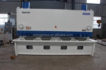 PRIMA Guillotine Metal Cutting Machine QC11K 8X3200 Automatic Hydraulic Shears for Sale