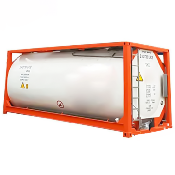 Conteneur de réservoir ISO 20 pieds pour transport de l&#39;oxygène