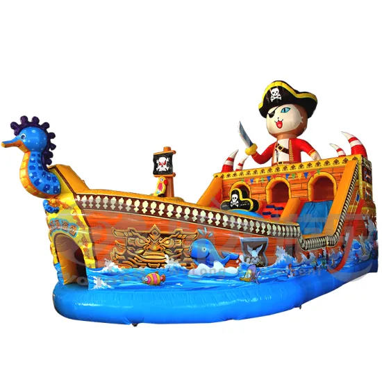 New Arrival inflatable flag bouncy slide for outdoor inflatable bounce with slide for party