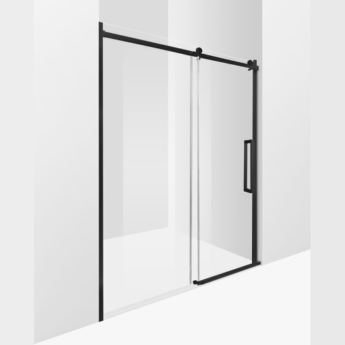SALLY Bathroom Chrome Semi-Framed Self-clean Sliding Door