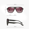 Oversized TR90 Polarized Sunglasses