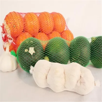food packing of HDPE raschel bags