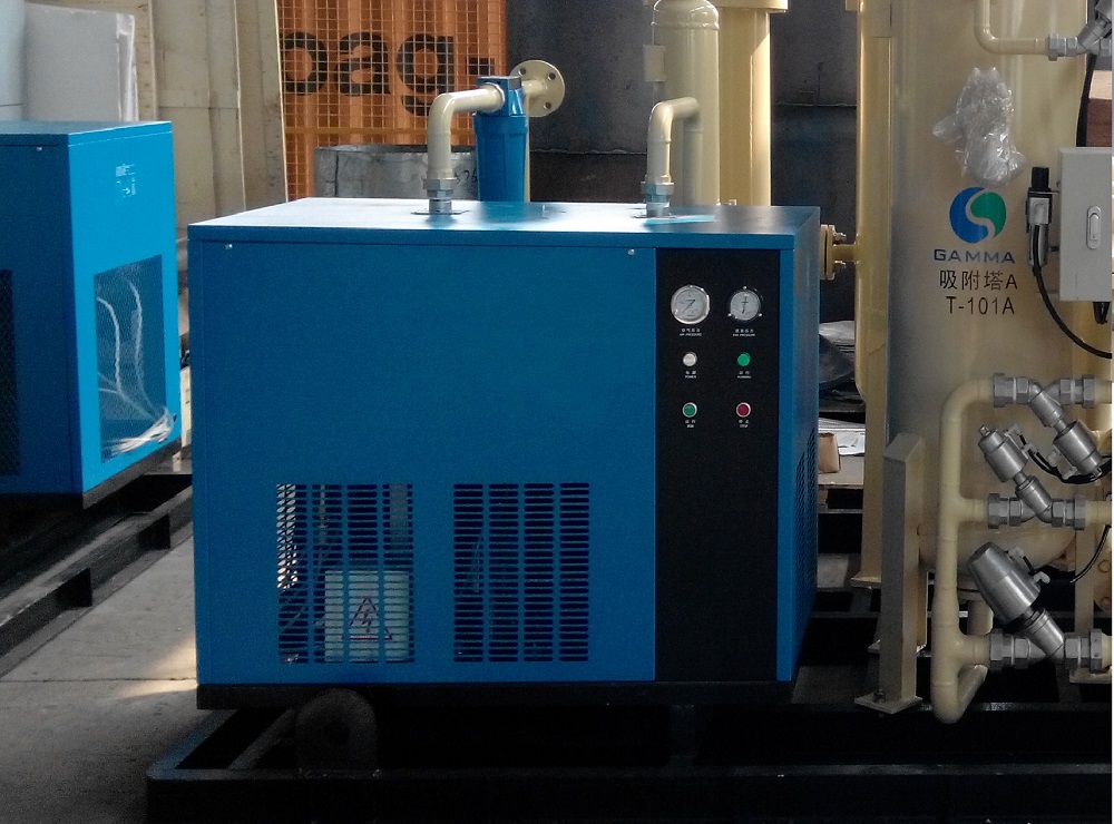 High Temperature Air Cooling Refrigerant Dryer