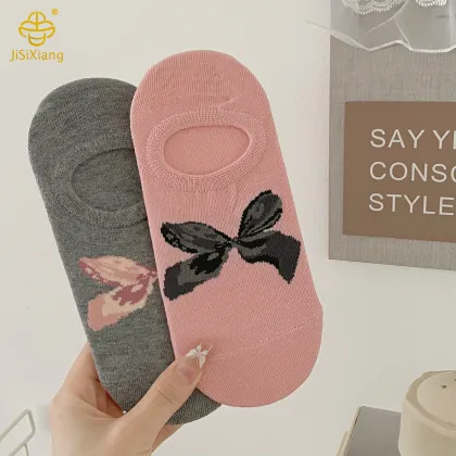 Korean version bow shallow mouth boat socks invisible socks