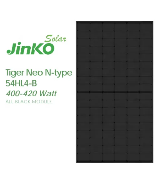 Tier One Jinko Tiger Neo N-type 54HL4R-B 420-440W All Black PV Solar Panel Price
