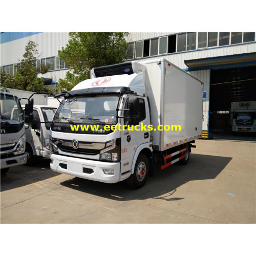 Dongfeng 150HP camiões com caixa isolada
