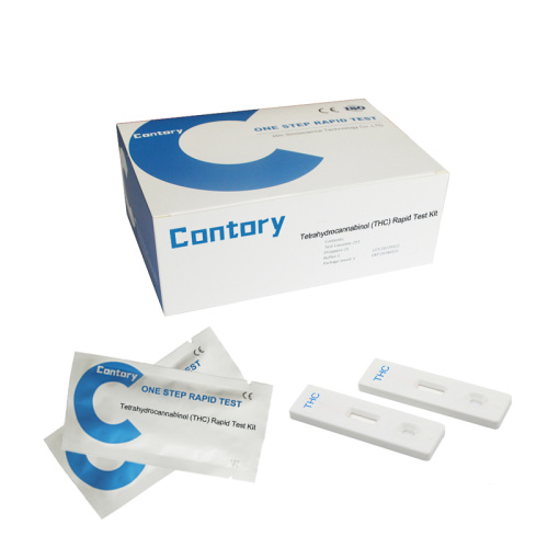 Cassette de test urinaire de THC