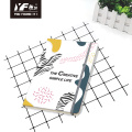 Custom creative simple life style stationery notebook with elastic strap diary