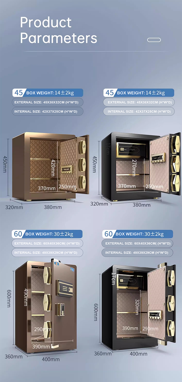 45,60cm safe box size