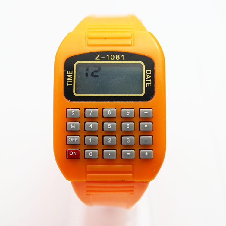 Fashion Kids Plastic Calculator Watches